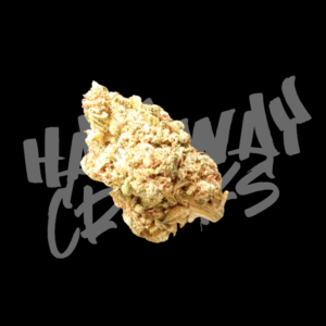 sugar smuggler, halfway crooks, cbd flower, flower front, halfway crooks logo back, hemp flower.