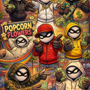 Popcorn CBD Flowers, 100g